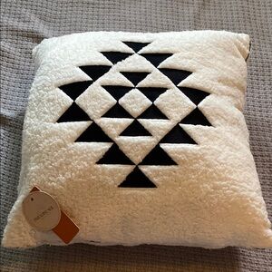 Paradise Sol Plush White Pillow